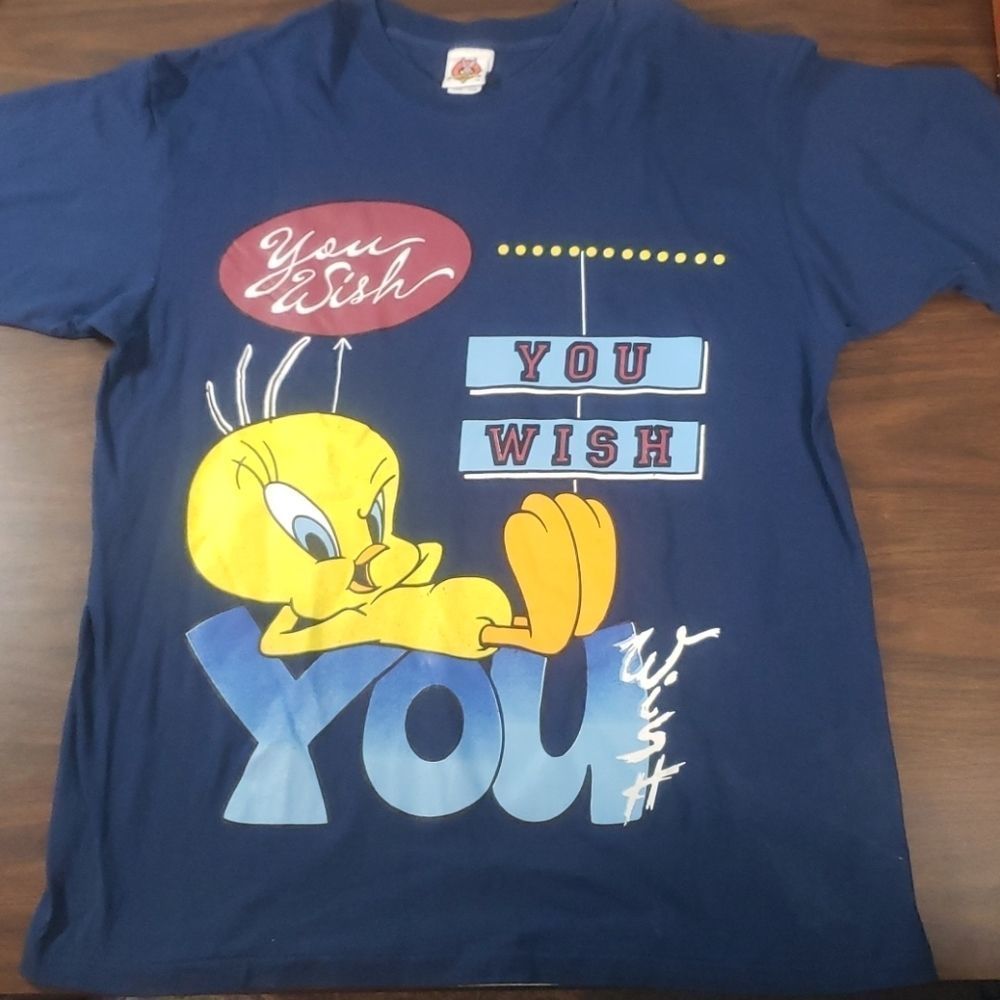Vintage Looney Tunes‎ Tweety Bird T-Shirt You Wish